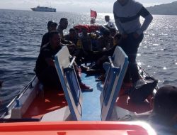 Polres Ternate Laksanakan Kawal Dan Amankan Pendistribusian Logistik Pemilu  Ke 58 Kelurahan Di Wilayah Kota Ternate