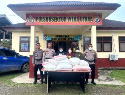 Polisi Amankan 500 Kantong Minuman Keras di Weda Utara