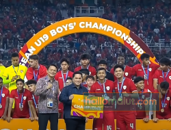 Kalahkan Thailand U19 Di Final, Timnas Indonesia U19 Juara AFF U19 Tahun 2024