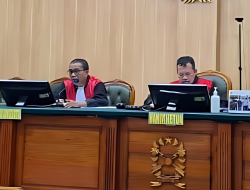 Hakim Romel : AGK Masih Sakit Sidang Ditunda Rabu Depan