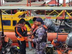Terjatuh Dari Longboat di Perairan Selat Capalulu, 1 Orang Dalam Pencarian Tim SAR Gabungan