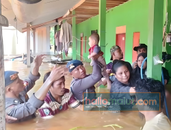 Banjir Halmahera Tengah, BPBD Lakukan Evakuasi Dan Distribusi Bantuan
