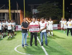 Wakapolda Malut Resmi Tutup Tournament Mini Soccer Kapolda Malut Cup II 2024
