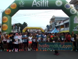 Meriahkan HUT TNI Ke-79, Danrem 152/Baabullah Lepas Peserta Baabullah Run