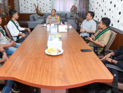 Kapolda Maluku Utara Terima Kunjungan Silaturahmi HMI di Polda Malut