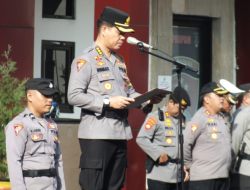 Polda Malut Gelar Apel Kesiapan Pengamanan Pelantikan Presiden dan Wakil Presiden 2024-2029