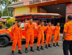 Diduga diterkam Buaya, Warga Desa Gitaraja Kota Tidore Kepulauan Dalam Pencarian Tim SAR Gabungan