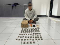 Ditresnarkoba Polda Malut Amankan 84 Sachet Ganja di Halmahera Tengah