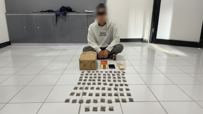 Ditresnarkoba Polda Malut Amankan 84 Sachet Ganja di Halmahera Tengah