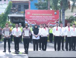 Polres Ternate Raih Penghargaan Tertinggi Nasional dari TRC PPA Indonesia