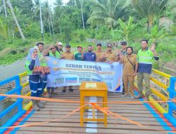 Sinergi Pemprov Malut, Warga dan Harita Nickel Bangun Empat Jembatan di Pulau Obi